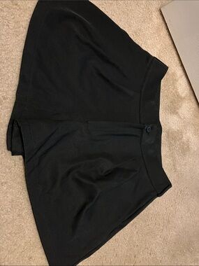 SHEIN Black High-Waist Women's Dress Shorts